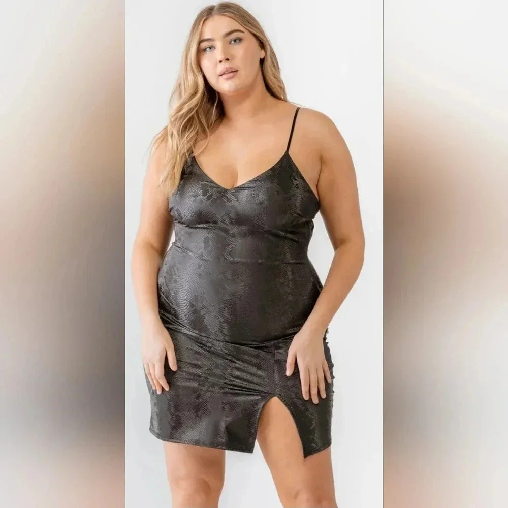 Plus Mini Dress  #364-366